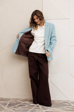 Жакет Gizart 15377 голубой - фото 2