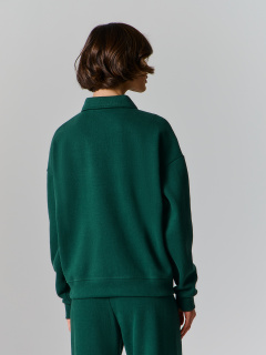 Джемпер Mark Formelle 122537/25-38274Ц-26-2 т.зеленый_440_W_вышивка - фото 2