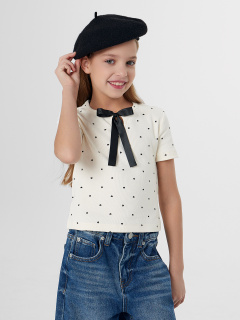 Футболка Mark Formelle 127990/25-39364П-1 сердечки_на_молочном - фото 1