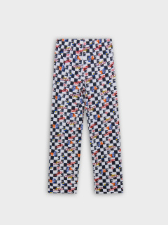 Брюки, джемпер Mark Formelle 563335/25-39121ПП-0 белый_гоночная_клетка_3_сл_на_пол - фото 2