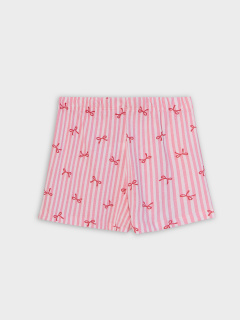 Рубашка, шорты Mark Formelle 567763/25-39203ПП-0 бантики_на_розовой_полоске - фото 1