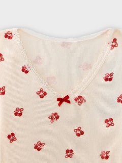 Сорочка Mark Formelle 577728/25-36490ПП-1 вишенки_на_св.молочном - фото 3