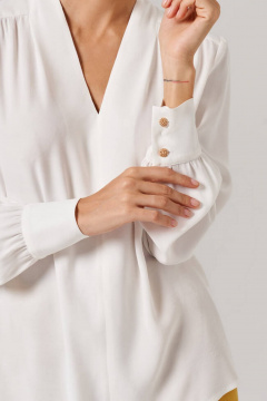 Блуза Nelva 23160 молочный - фото 5