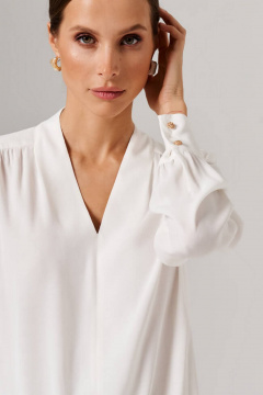 Блуза Nelva 23160 молочный - фото 4