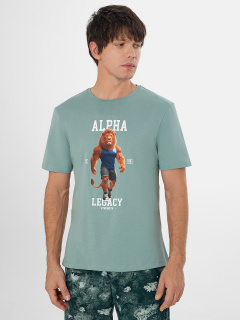 Футболка, шорты Mark Formelle 591044/25-5787ПП-0 зеленая_пастель_милитари_3_сл_на_пол - фото 1