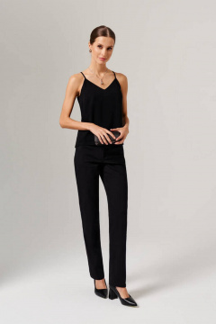 Топ Nelva 23176 черный - фото 2