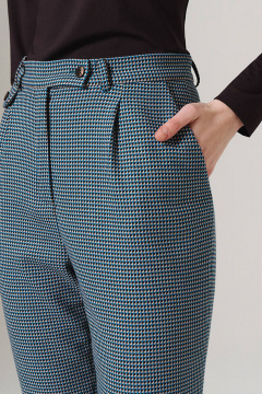 Брюки Nelva 31101 бирюзово-коричневый - фото 2