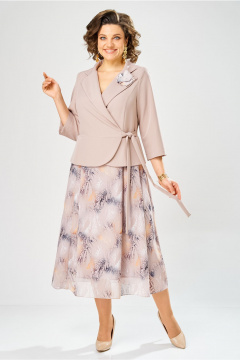 Платье Bonna Image 922-1/7 бежевый - фото 1