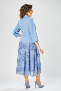 Платье Bonna Image 922-1/10 голубой - фото 4