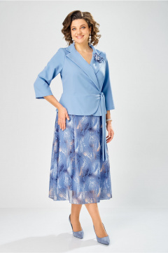 Платье Bonna Image 922-1/11 голубой - фото 1