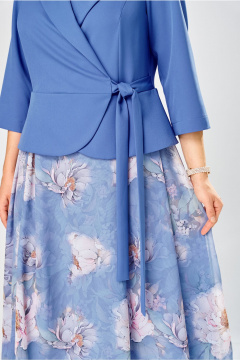 Платье Bonna Image 922-1/16 голубой - фото 5