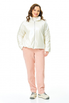 Брюки, куртка T&N 7734 молочный-пудра - фото 1