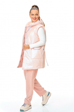 Брюки, жилет T&N 7735 розовый - фото 4