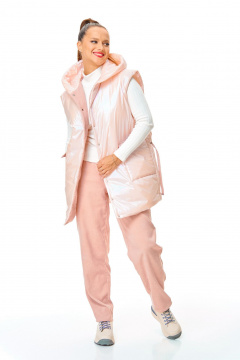 Брюки, жилет T&N 7735 розовый - фото 3