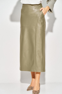 Юбка Laikony L-924 шалфей - фото 4