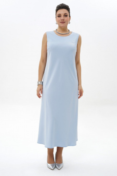 Блуза, платье Alani Collection 2429 голубой - фото 3