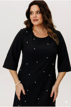 Платье ANIDEN 720-2 черный - фото 3