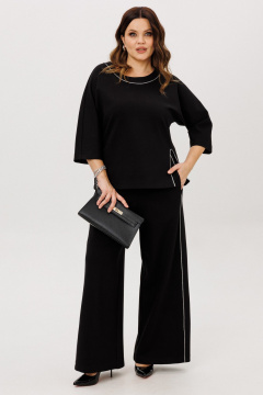 Блуза, брюки ANIDEN 6117-1 черный - фото 1