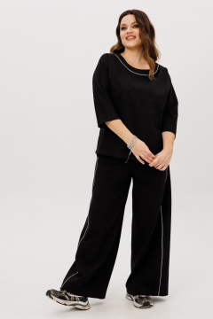 Блуза, брюки ANIDEN 6117-1 черный - фото 3