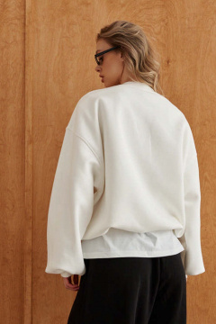 Свитшот 10DENCY 23623 молочный - фото 4