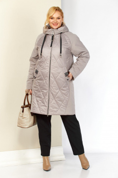 Куртка Shetti 2209 бежево-серый - фото 1
