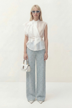 Блуза Lokka 1844 белый - фото 3