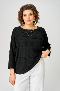 Джемпер Bliss 9404 черный - фото 5