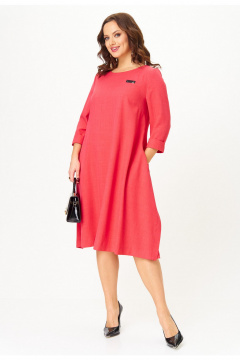 Платье Твой имидж 2332 коралл - фото 4