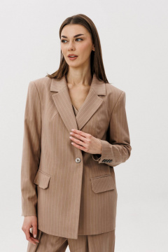 Брюки, жакет, жилет Fantazia Mod 5220 бежево-пудра - фото 3