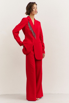 Брюки, жакет RINKA 1479 красный - фото 1