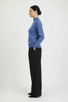 Демисезонный прямой свитер с рукавом реглан Полесье С3316-15 5С1754-Д43 158,164 королевский_синий - фото 3