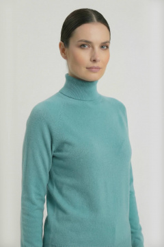 Свитер реглан с высоким воротником для демисезона Полесье С3433-17 7С1582-Д43 170,176 св.порселайн - фото 2