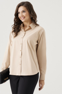 Блуза Панда 157343w бежевый - фото 5
