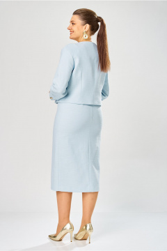 Жакет, юбка Bonna Image 1031/2 голубой - фото 2
