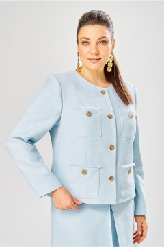 Жакет Bonna Image 1039/2 голубой - фото 2