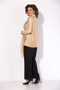 Блуза, брюки Liliana 1520БрПн золото - фото 3