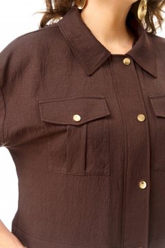 Брюки, жакет VI ORO VR-1251 шоколад - фото 5