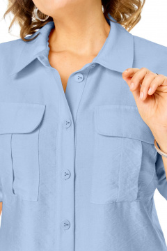 Блуза, брюки VI ORO VR-1257 голубой - фото 3