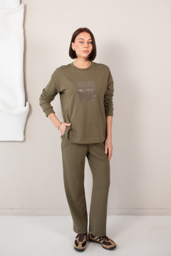 Брюки Купалинка 603932.158-164 хаки - фото 1