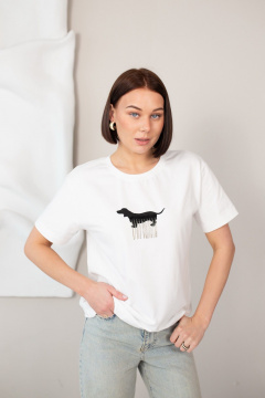 Джемпер Купалинка 658777.158-164 экрю - фото 2