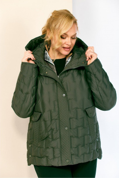 Куртка Shetti 2210 темно-зеленый - фото 4