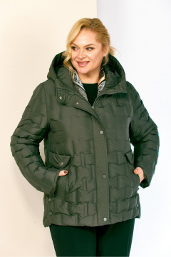 Куртка Shetti 2210 темно-зеленый - фото 3