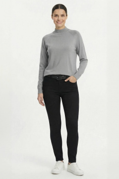 Демисезонный прямой свитер с рукавом реглан Полесье С3316-15 5С1754-Д43 170,176 ангора - фото 2