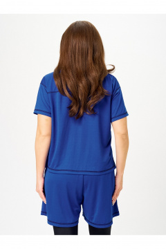 Футболка, шорты Zlata 4462 синий - фото 2
