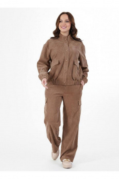 Брюки, жакет Пинск-Стиль 281 капучино - фото 4