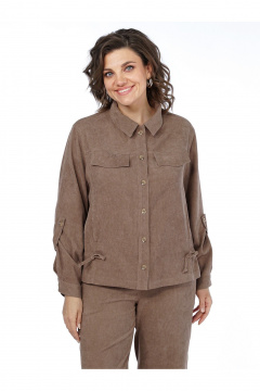 Брюки, жакет Пинск-Стиль 283 капучино - фото 4