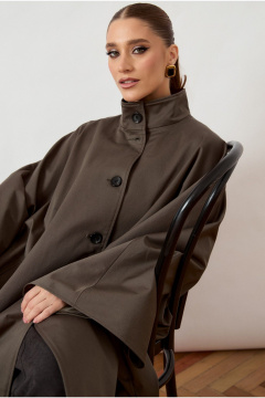 Тренч ATTIKA A3479 зеленый - фото 5