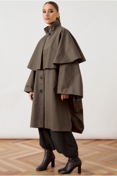 Тренч ATTIKA A3479 зеленый - фото 2