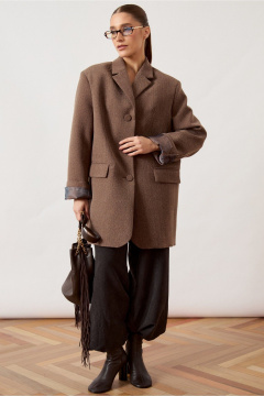 Жакет ATTIKA A3484 коричневый - фото 4