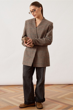 Жакет ATTIKA A3485 коричневый - фото 3